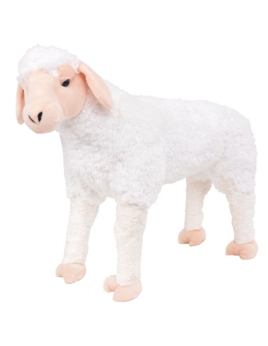 Plüschtier Schaf Stehend Plüsch Weiß XXL