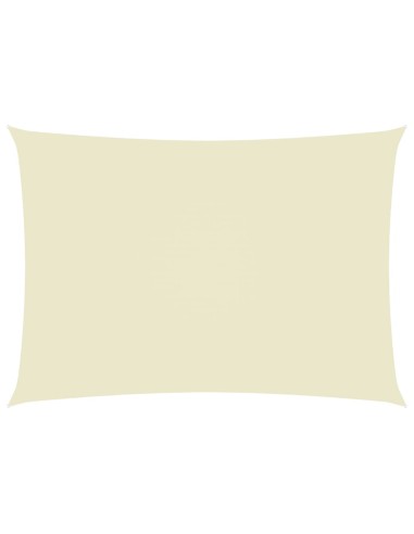 Sonnensegel Oxford-Gewebe Rechteckig 2x4,5 m Creme