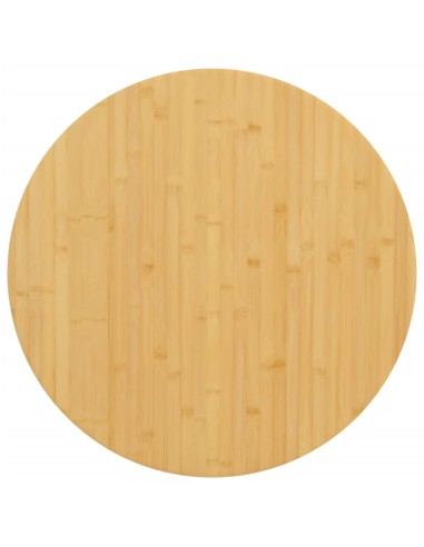 Tischplatte Ø80x1,5 cm Bambus